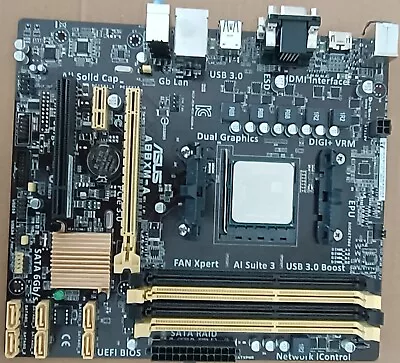 ASUS A88XM-A A88X Socket FM2+ MATX Motherboard • $49