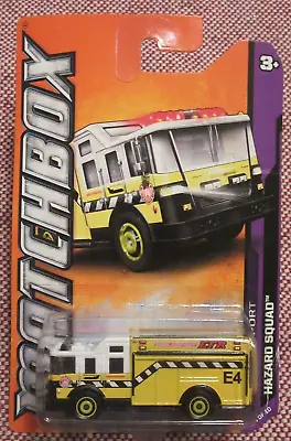 Matchbox 2012 Mbx Airport Hazard Squad  #4 Yellow/white • $11.73