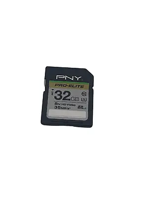 PNY SD32G10233MMC4HB 32GB Elite Class 10 U1 MicroSDHC Flash Memory Card W60 • $29.11