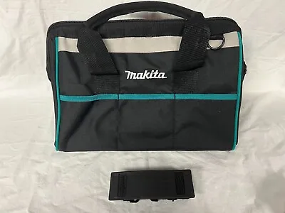 MAKITA XGT Contractor Tool Bag  W/ Strap 14” X 9” X 9” 5 Outside Pockets (NEW) • $19.95