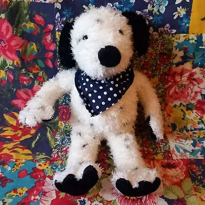 Manhattan Toy Company 13  Dalmatian Spotty Dog Bandana Soft Toy Plush • £25