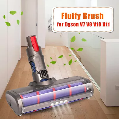 $33.99 • Buy Soft Roller Cleaner Head For Dyson Vacuum Cleaner V7 V8 V10/SV12 V11 966489-04