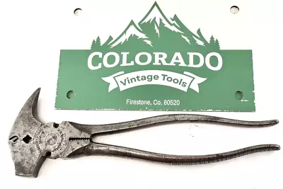 10.5” Crescent Tool Co. No. 1936-10 Cowboy Farm Fence Pliers / Co Vintage Tools • $26