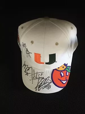 Rare Orange Bowl Cap Signed By Four First Round NFL Draft Picks From UofM • $75