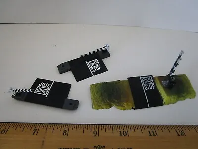 Lot Of 3 N Scale Train Crossing Signals For Train Layout Roads • $7.95