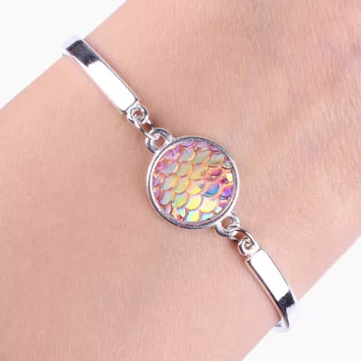 Mermaid Bracelet Women Bracelet Mermaid Jewelry Mermaid Bangle Bracelet • $8.85