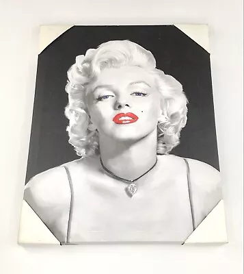 Marilyn Monroe “The Look Of Love” 2015 Canvas Wall Hanging Art Decor 15”W X 19”L • $25