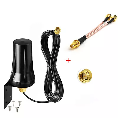 4G LTE External Fixed Bracket Antenna SMA For WIFI GSM 4G LTE Router ZTE MF275 • £20.53