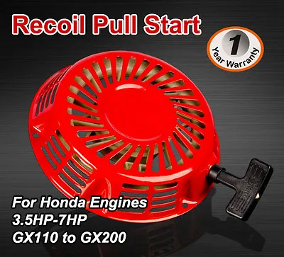 Recoil Pull Start For Honda Stationary Engine GX120 GX200 5.5HP 6.5HP 7HP 8HP • $19.90