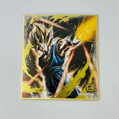 DA038 Vegito Gold Holo Japanese Dragon Ball Ichiban Kuji Shikishi Art Board • $9.98