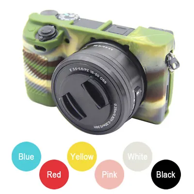 $14.19 • Buy Camera Soft Silicone Case For Sony ZV-E10 A5100 A6000 A6100 A6300 A6400 A6500