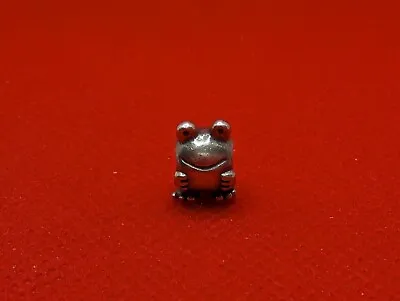 PANDORA Sterling Silver 925 Froggie Frog Charm Bead - Retired • £26.99