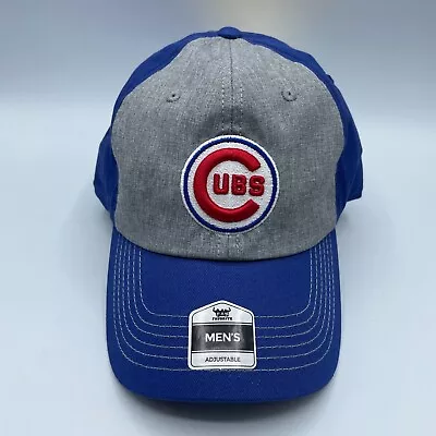 Chicago Cubs Baseball Hat Cap Gray Blue Fan Favorite Cooperstown Collection • $9.99