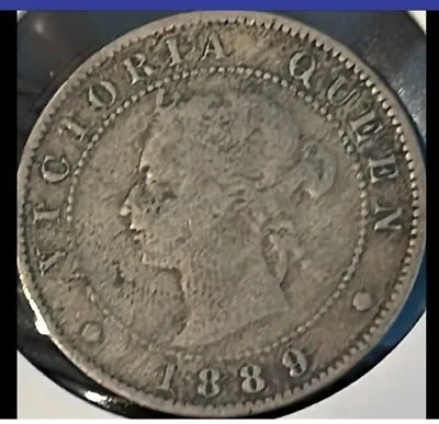 WORLD COIN: JAMAICA 1/2 Penny 1889 Queen Victoria British Island KM# 16 • $9