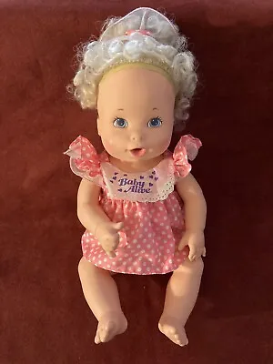 Vintage 1990 Baby Alive 15” Doll By Kenner • $15.99