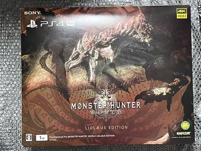 $663.80 • Buy PS4 PlayStation 4 Pro Console System MONSTER HUNTER WORLD LIOLAEUS EDITION