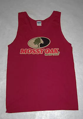 MENS Tank Top S 34-36 M 38-40 L 42-44 XL 46-48  BURGUNDY Mossy Oak Camo • $16