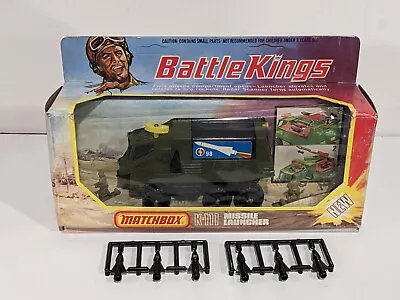 Matchbox Battle Kings K-111 Missilile Launcher Yellow Radar • $109.74