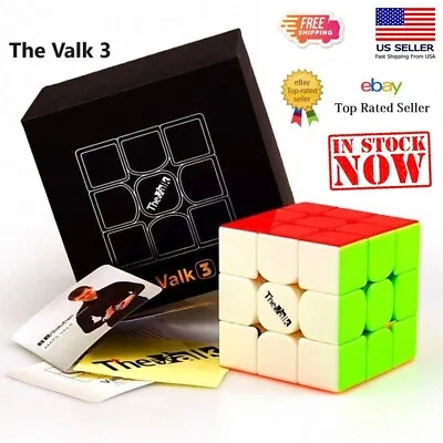 The Valk 3 Magic Stickerless 3x3x3 Speed Cube Puzzle • $16.99