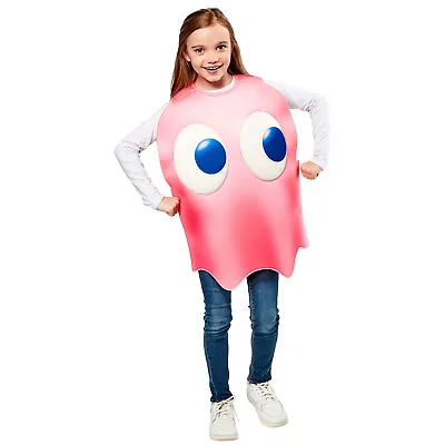 Pinky Pink Pac-Man Monster Child Costume Size Standard • $21.57