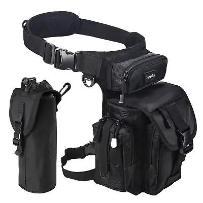 Military Tactical Drop Leg Bag Tool Thigh Pack Leg Rig Utility Pouch Outdoor • $29.98