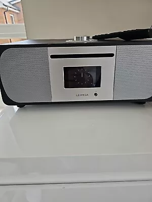 LEMEGA M4+Walnut WIFI Stereo Internet RadioDAB+FM Digital Radio W/remote Cable • £40