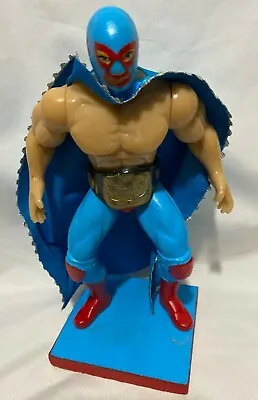 Nacho Libre Wrestler 7 In Action Figure Mexican Toys HANDMADE  PAINTED MADE IN M • $23.99