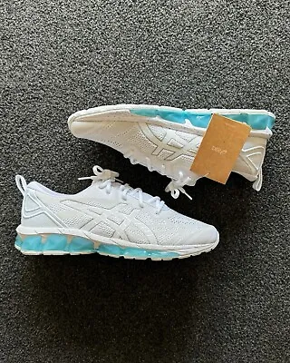 US 10.5 - (White / Bright Cyan) Asics Gel Quantum 360 VII (BRAND NEW IN BOX!!!) • $340