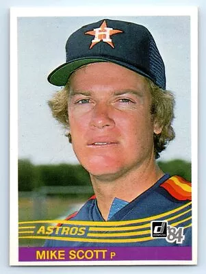1984 Donruss #136 Mike Scott Houston Astros • $1.99