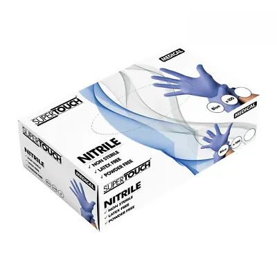 £0.99 • Buy Nitrile Disposable Work Gloves Powder Free Medical Industrial Food Mechanic