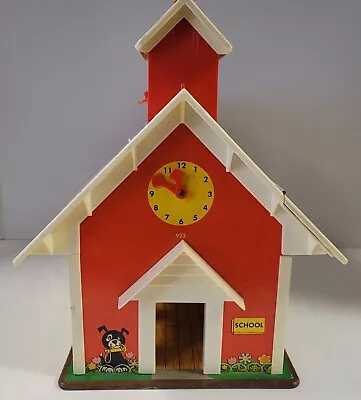 Vintage 1971 Fisher Price Family Play School House #923 Little People • $19.99