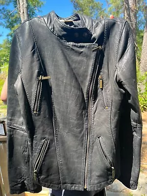 Leather Jacket Michael Kors • $80