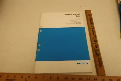 Volvo Service Manual Cars 1 17 Pre Delivery Instructions 240 850 940 960 (799) • $11.10
