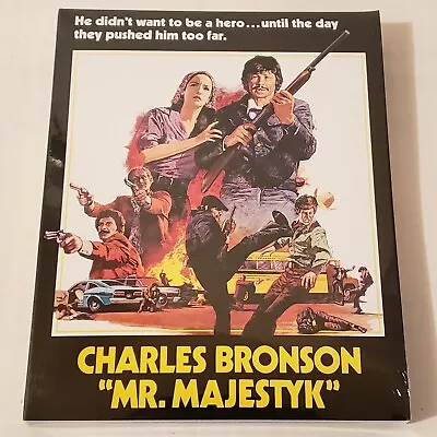NEW ~ Mr. Majestyk (Blu-ray 1974) Charles Bronson W/Slipcover • $29.95