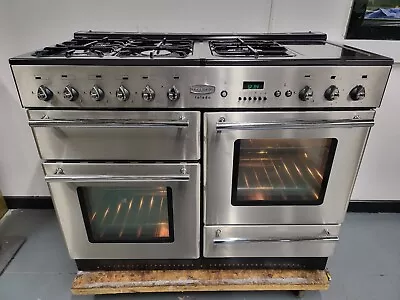 Rangemaster Toledo Range Cooker In Stainless Steel With A Chrome Trim 110cm • £695