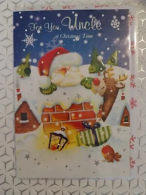 Elegant Christmas Cards For Loved Onesfriendsall Of Youunclespecial Couple  • £1.79