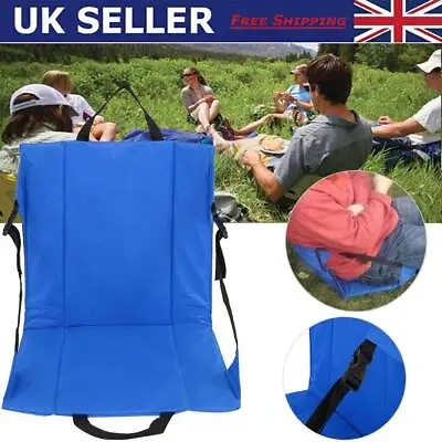 Folding Beach Camping Fishing Chair Foldable Garden Sun Lounger Low Seat UK • £12.99