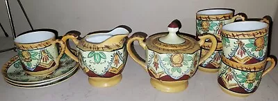 Vintage Japanese Tea Set Hand Painted - Only A Partial Set! • $16