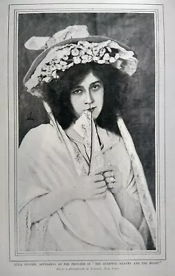 1902 Ella Snyder Maude Fealy Magazine Photo Theater Stage Actress Vintage  • $17.99