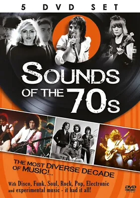 £17.60 • Buy Sounds Of The '70s DVD (2021) Blondie Cert E 5 Discs ***NEW*** Amazing Value