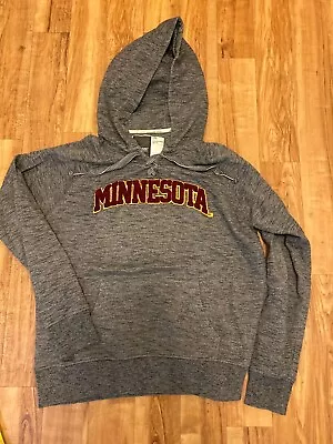 Minnesota Golden Gophers Hoodie - Hooded Sweatshirt Size L - Bruzer Design • $24.99