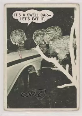 1967 Topps Terror Tales/Movie Monsters It's A Swell Car Let's Eat It #50 0s4 • $3.41