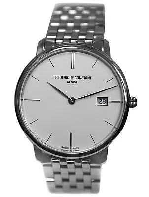 Frederique Constant Men's Slimline FC-220S5S6B Steel Quartz Watch • $534.75