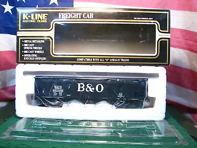 K-Line K623-1091 B&O Baltimore & Ohio O Scale 4-Bay Die Cast Quad Hopper Car MIB • $39.95