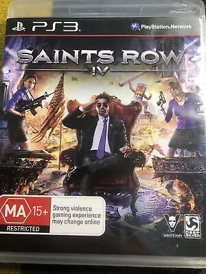 PS3 Saints Row IV • $12.95