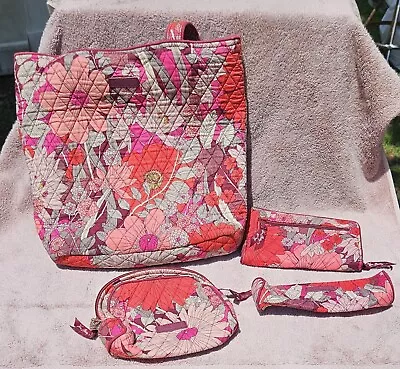 Vera Bradley Bohemian Blooms Tote / Purse Used With Extra Bags • $19.99