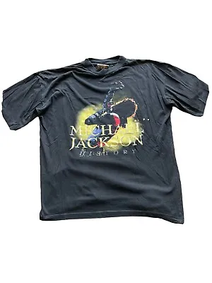 Michael Jackson Vintage Tshirt 1995 History World Tour Size XL • $76.50