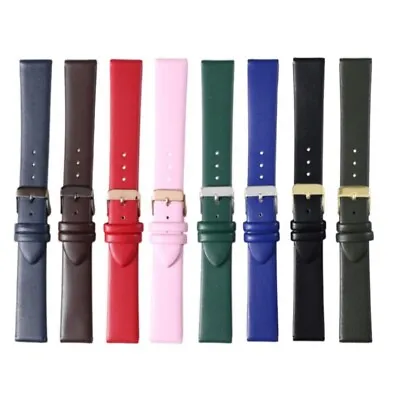 £5.99 • Buy For Reflex Active Series 3 Fine Calf Leather Watch Strap Watch Band Replacement