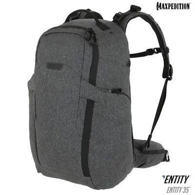 Maxpedition NTTPK35CH Entity 35L Charcoal CCW Enabled Internal Frame Backpack • $242.74