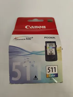 £19.95 • Buy Genuine Original Canon 511 CL-511 Colour Ink Cartridge Pixma IP2700 IP2702 MP230